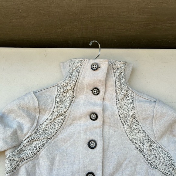 Nic+Zoe - Long Women's Coat with High Collar - Picture 3 of 6